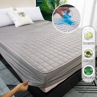 Không thấm nước màu trơn tấm ga trải giường tất cả bao gồm tã bông vỏ bọc nệm Ga Trải Giường 1m2/1m5