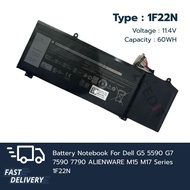 Dell Battery Notebook Grade Original G5 5590 G7 7590 7790 ALIENWARE M15 M17 1F22N 