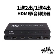 A Rong Life 4Kx2K/1080P-1 In 2 Out/1 In 4 Out HDMI Audiovisual Splitter | HDMI1.4/2.0 | HDMI-G-VC03