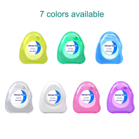1 Pcs Box Dental Floss Stick Interdental Brush Mint Dental Floss Roll Cleaning Oral Tools Adult Home