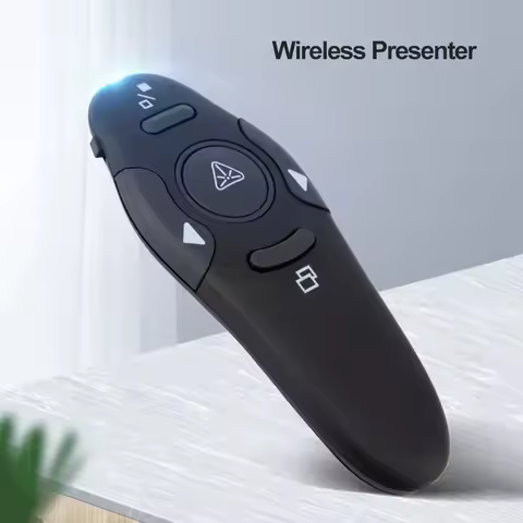 2.4GHz Wireless USB Powerpoint Presentation PPT Flip Pen Pointer Clicker Presenter with Red Light Re