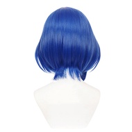 【Fast delivery】  Anime Bocchi The Rock Cosplay Gotou Hitori Cosplay Blue Rock Wig 30cm Long _Fast de