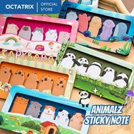 Cute Animal Index Stickers, Animal Garden Stickers, Cute Animal Notes, Multipurpose