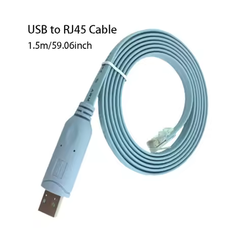 USB to RJ45 Console Cable for H3C Cisco Huawei Switch Extend Wire RS232 Serial Adapter Router Cord U