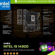 ASUS PC Rakitan | Intel Core i9 14900 / DDR5 / SSD / Nvidia GeForce