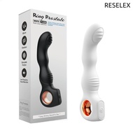 ROSELEX Vibrating Male Prostate Massage Remote Control Anal Plug指环前列腺按摩器男用肛塞按摩互动情趣震动刺激男成人用品