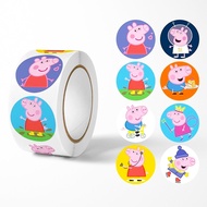 Peppa Pig Page Sticker Creative Paper DIY Handmade Peppa Pig Page Kindergarten Reward Stickers