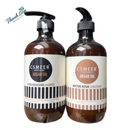 CSMEER ARGAN OIL super soft shampoo for dry, damaged hair 750mlx2.TL TL