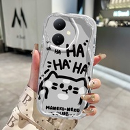 HP Phone Case For VIVO Y78 5G Y78+ 5G Y36 Y27s Y77 5G Y77E 5G Y27 5G Y36 5G Y77T Case haha cat Case 