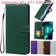 Flip Wallet Phone Case For Samsung Galaxy A51 A71 A50 A70 A30 A20 A30s A50s A20s A21s A10s A70s A11 M11 M53 Leather Flip Case Magnet Stand Wallet Phone Cover