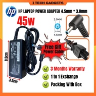 ITECHGADGETS HP Laptop Charger Laptop HP Probook Elitebook Envy Chromebook 45w 65w Hp Charge Cas Lap