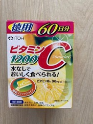 德用 ITOH Vitamin C 維他命C粉 1200mg(60日）