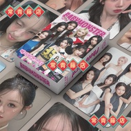 特惠 热销BABYMONSTER镭射小卡50张周边专辑小卡明信片三寸闪卡LOMO卡自印BABYMONSTER Laser Small Card