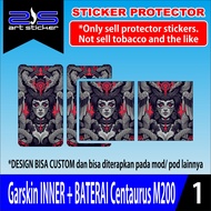 SKIN Sticker Garskin INNER & Baterai Centaurus M200 Maleficen
