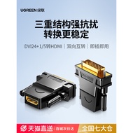 Lvlian DVI to HDMI Adapter Desktop Host Graphics Adapter hdmi to dvi Computer to TV HD