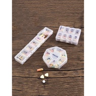 medicine pill box pill box Portable Pill Box 7 Days Pill Storage Box