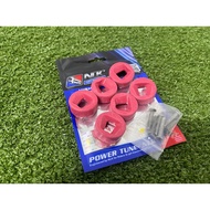 Y15 clutch damper racing red with rivet NLK performance