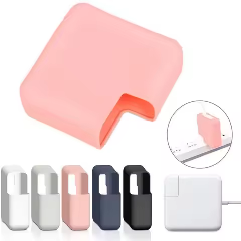 Soft Silicone charger Power protection case for Macbook Air pro 11 13 14 15 16 inch M3 M2 M1 Chip 30