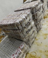 Naswar best quality ready stock - purple packaging - multiple bags - animal images - plastic wrappin