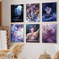 Game Love And Deep Space Raphael Cool Poster Art Print Bar Cafe Decoration,No Frame Canvas Painting 