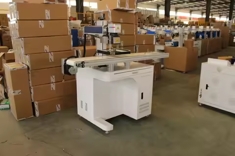 BK-FM400 Plus-1 Electric Lifting Laser Fiber Marking Machine 20/30/50/70/100W Marker Raycus/JPT Lase