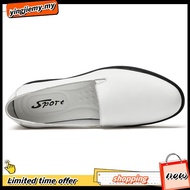 Hawkwell Women's Slip On Nurse Shoes Work Shoes White/Black-6921