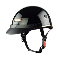 MŨ BẢO HIỂM CAO CẤP HPPRO HELEMTS MÀU ĐEN BÓNG MÃ HÀNG HP03 PHÙ HỢP NAM NỮ BẢO HÀNH 24 THÁNG