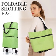 Elitrend Foldable Shopping Bag Market Grocery Trolley Bags with Wheels Shopping Cart Foldable Hand B