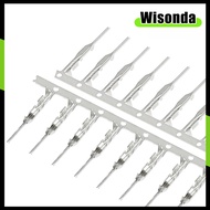 100PCS 2.54mm Male Pin Dupont Reed Dupont Jumper Wire 2.54 Dupont languette Connector Terminal Pins 