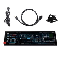 Skrin LCD Jalur Panjang 8.8 Inci Baharu 1920*480 HD-MI Papan Pemacu Monitor Sekunder AIDA64 Sub Disp