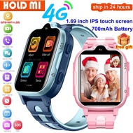 ZZOOI 4G Children Smart Watch Kids GPS WIFI Tracker HD Video Call IP67 Waterproof Phone SOS Smartwatch for Boys and Girls Gifts