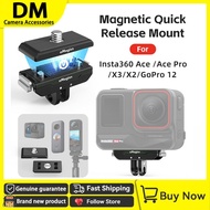 aMagisn Metal Magnetic Quick Release Base Bracket For Insta360 Ace Pro / Ace/ONE X4 X3 /X2 Accessories