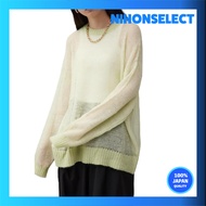 Azul by moussy Reversible Sheer Knit Top for Women - Gray/Black