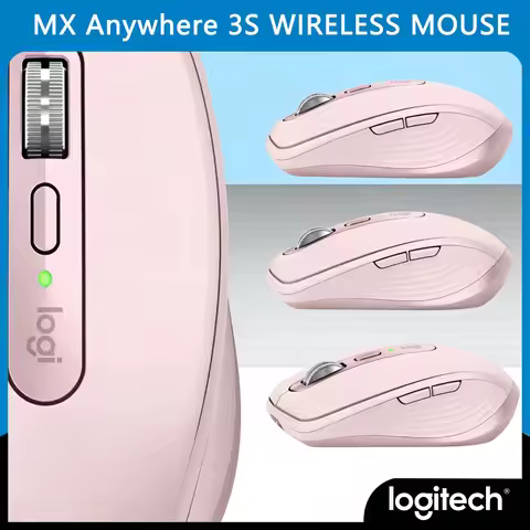 Logitech MX Anywhere 3S /M650 Glass Tracking Mouse 8000DPI Multi-Device Switch Seamless Workflow