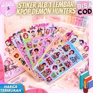 ALB KPOP DEMON HUNTERS STICKERS 1 SHEET LABEL STICKERS ALB DEMON HUNTERS KPOP CUTE UNIQUE KPOP DEMON