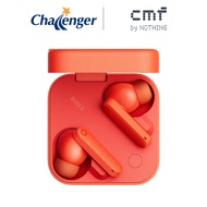 CMF Buds 2 True Wireless Earbuds - (Orange/Light Green/Dark Grey)