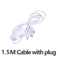 3 Pins EU Switch Cable Wire Connector Cable For T5 LED Tube Lamp Connector Cable Wire for T8 LED Tub