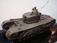 UNIMAX-1/72成品坦克~英國邱吉爾坦克(U.K. Churchill)