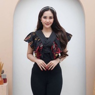 Women's woven vest outerwear - latest trendy outerwear - trendy woven vest