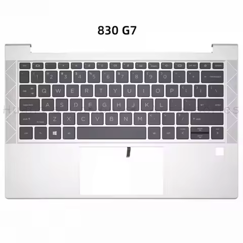 SS+New Palmrest With Backlit Keyboard For HP EliteBook 830 840 850 860 G7 G8 G9 G10 Laptop Replaceme
