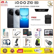 iQOO Z10 5G Smartphone | 24(12+12)GB RAM + 512GB ROM | Original vivo Malaysia