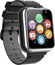 Kids Game Smart Watch Boy Girl Age 3-12 with 24 Games Dual Camera 1.54" HD Screen Video Music Player