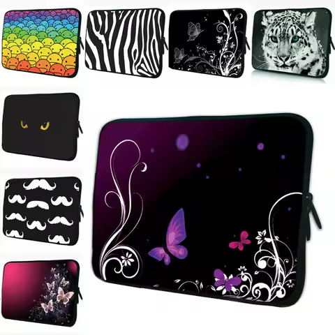 Neoprene 7 8 10 Tablet Bag Case For iPlay60 Mini/DOOGEE/Xiaomi Redmi Pad SE 8.7 OnePlus/Blackview Ta