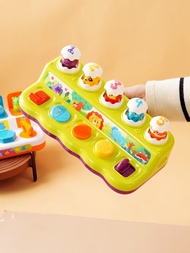 Peekaboo Pop-up Toy Switch Box Button Stem Treasure Surprise Box Baby Intelligence Promotion 1-3 Years Old Toy