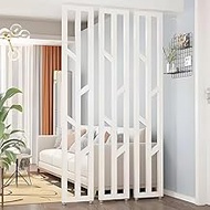 YVYKFZD 3 Pcs Room Divider Post Privacy Screens, Metal Room Separation Deviders Column, Floor to Cei