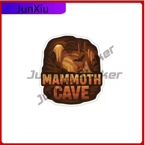 Mammoth Cave National Park Decal Accessory Us National Parks Series Waterproof Sticker Decorative Rv