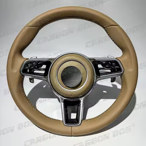 Steering Wheel Fit for Porsche 911 718 CAYMAN 718Cayman 718GTS 918 Spyder CARRERA GT Cayenne GT2RS M
