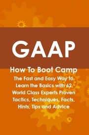 GAAP How To Boot Camp: The Fast and Easy Way to Learn the Basics with 62 World Class Experts Proven Tactics, Techniques, Facts, Hints, Tips and Advice Beth Hasson