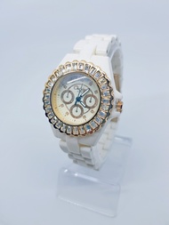 JAM TANGAN WANITA ANALOG FASHION CHANEL MERK CHAXIGO