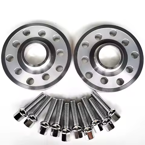 10mm/ 0.4inches 6061 Aluminum Hub Centric 57.1 5x100 5x112 Wheel Spacers For Audi-Volkswagen with Ex